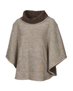 Ivanhoe Of Sweden NLS Humla Poncho - 100% Schurwolle, Ungefärbt, 450 G/m²