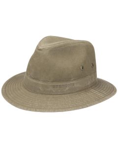 Stetson Traveller Delave Organic Cotton Hat (Stetson)
