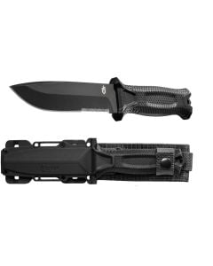 Gerber Strongarm Fixed Serrated Black