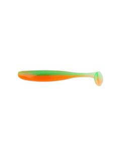 Keitech 3” Easy Shiner Soft Bait - UV Lime/Orange