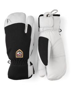 Hestra Army Leather Patrol 3 Finger Skihandske - Herre 