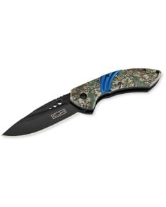 Herbertz CJH Foldekniv - Camo/Blå