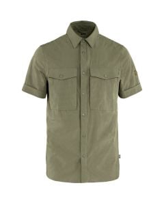 Dark Navy Fjällräven Abisko Trekking Skjorte m/korte ærmer - Herre (Fjällräven)
