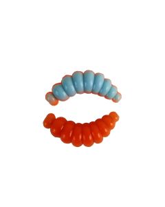 ProBaits Big Mag Softbait 3cm - Babyblue/Orange