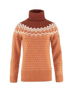 Fjällräven Övik Knit Striksweater m/rullekrave - Dame