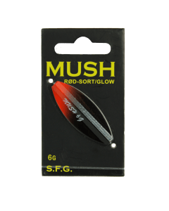 Mush Gennemløbsblink - Rød-Sort/Glow