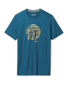 Smartwool Companion Trek Graphic SS Tee Slim Fit - Herre